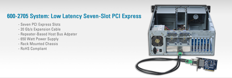 600-2705 System: Seven-Slot PCI Express Expansion System